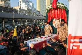 تشییع پیکر شهید مدافع امنیت - مشهد