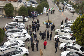 آیین رونمایی از پلاک خودروی منطقه آزاد مازندران _ساری