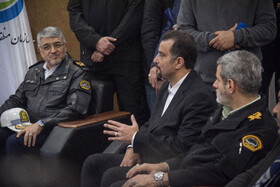 «امین افقی»مدیرعامل منطقه آزاد مازندران در آیین رونمایی از پلاک خودروی منطقه آزاد مازندران _ساری