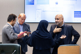 احمد میدری، وزیر کار در سیزدهمین جلسه کارگروه ویژه معیشت و رفاه با حضور معاون‌ اول رئیس‌جمهور