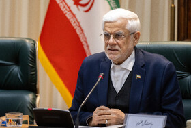 محمدرضا عارف، معاون‌ اول رئیس‌جمهور در سیزدهمین جلسه کارگروه ویژه معیشت و رفاه