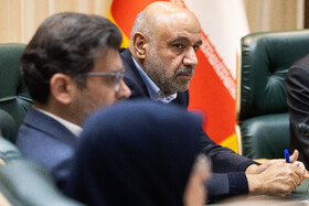 احمد میدری، وزیر کار در سیزدهمین جلسه کارگروه ویژه معیشت و رفاه با حضور معاون‌ اول رئیس‌جمهور