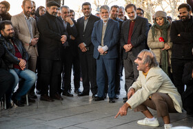 حضور سیدعباس صالحی، وزیر فرهنگ و ارشاد اسلامی در ششمین روز جشنواره تئاتر فجر