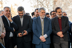 حضور سیدعباس صالحی، وزیر فرهنگ و ارشاد اسلامی در ششمین روز جشنواره تئاتر فجر