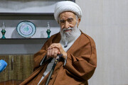 فیلم سخنان حجت‌الاسلام راشد یزدی پس از عیادت نماینده رهبر انقلاب از وی