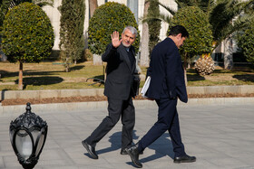 سید رضا صالحی امیری، وزیر میراث فرهنگی و گردشگری در حاشیه جلسه هیات دولت - ۸ بهمن