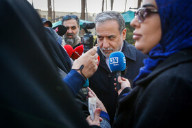 سید عباس عراقچی، وزیر امور خارجه در حاشیه جلسه هیات دولت - ۸ بهمن