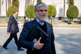 حسین سیمایی صراف، وزیر علوم در حاشیه جلسه هیات دولت - ۸ بهمن