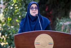 فاطمه مهاجرانی، سخنگوی دولت در حاشیه جلسه هیات دولت - ۸ بهمن