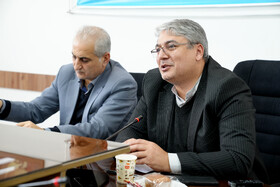 سخنرانی صابر فرزام معاون جهاد دانشگاهی و رئیس سازمان تجاری‌سازی فناوری و اشتغال دانش‌بنیان در آئین تکریم و معارفه رئیس جهاد دانشگاهی واحد استان اردبیل