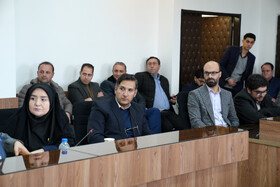 آئین تکریم و معارفه رئیس جهاد دانشگاهی واحد استان اردبیل