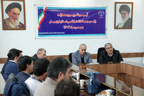 آئین تکریم و معارفه رئیس جهاد دانشگاهی واحد استان اردبیل