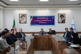 آئین تکریم و معارفه رئیس جهاد دانشگاهی واحد استان اردبیل