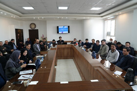 آئین تکریم و معارفه رئیس جهاد دانشگاهی واحد استان اردبیل