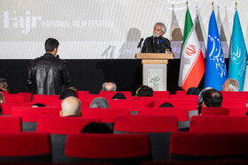سخنرانی منوچهر شاهسواری دبیر چهل و چهارمین جشنواره فیلم فجر