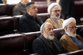 محمدعلی نادعی‌زاده، مدیرعامل خبرگزاری دانشجویان ایران در مراسم بزرگداشت اشرف بروجردی