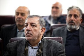 مهرداد آگاهی در مراسم بزرگداشت اشرف بروجردی