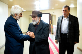 محمدعلی نادعی‌زاده، مدیرعامل خبرگزاری دانشجویان ایران در مراسم بزرگداشت اشرف بروجردی