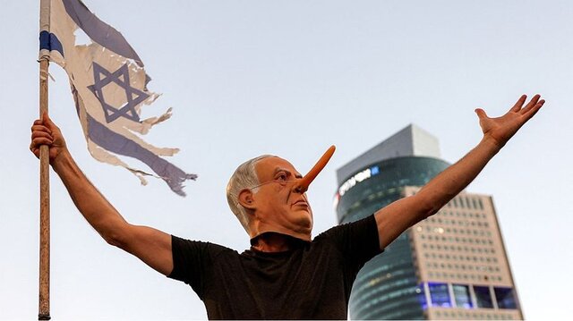 اپوزیسیون رژیم صهیونیستی: نتانیاهو پیروزی نیاورد، تابوت آورد