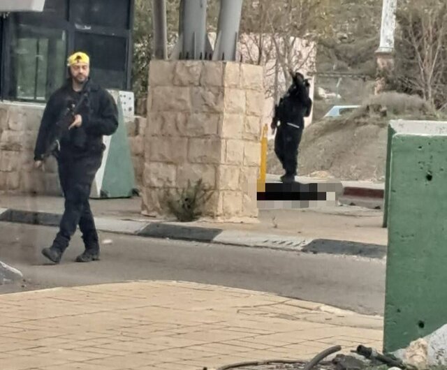 شهادت یک فلسطینی با آتش‌ اشغالگران به زعم عملیات استشهادی