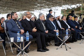 مراسم آغاز به کار اعطای روادید تردد خودروهای سواری از مرز خسروی در سفر وزیر فرهنگ و ارشاد اسلامی به کرمانشاه