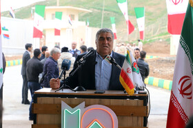 سخنرانی فتح اله حسینی نماینده مردم در مجلس در مراسم آغاز به کار اعطای روادید تردد خودروهای سواری از مرز خسروی در سفر وزیر فرهنگ و ارشاد اسلامی به کرمانشاه