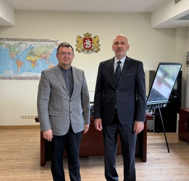 دیدار دیپلمات ایرانی با رئیس آژانس دولتی امور ادیان گرجستان