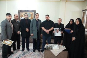 دیدار رئیس بنیاد شهید با خانواده‌های چند شهید حوادث اخیر