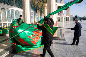 آیین جاروکشی خادمان مسجد مقدس جمکران