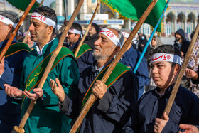 آیین جاروکشی خادمان مسجد مقدس جمکران