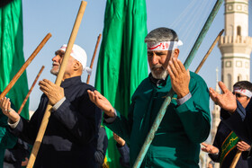 آیین جاروکشی خادمان مسجد مقدس جمکران