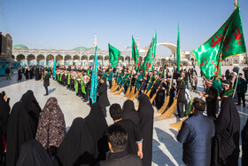 آیین جاروکشی خادمان مسجد مقدس جمکران