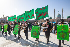 آیین جاروکشی خادمان مسجد مقدس جمکران
