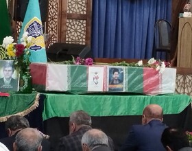 پیکر شهید مدافع امنیت در شیراز تشییع شد 