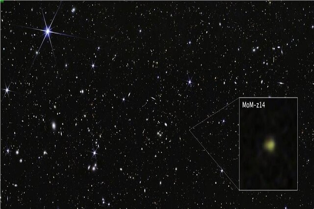 تصویر جدید «جیمز وب» از یک کهکشان اولیه