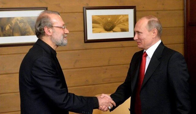 لاریجانی با پوتین دیدار کرد