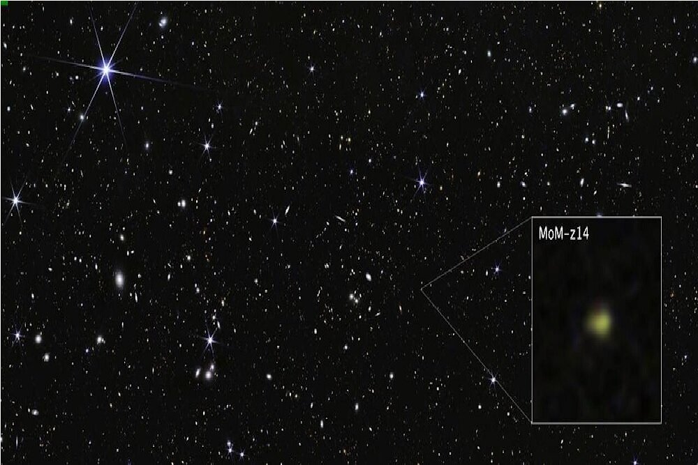 تصویر جدید «جیمز وب» از یک کهکشان اولیه