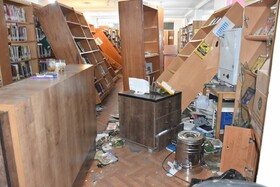 داستان ظلمی که به کتابخانه مولوی شیراز روا شد/ آسیب ۶ کتابخانه عمومی فارس در اغتشاشات اخیر