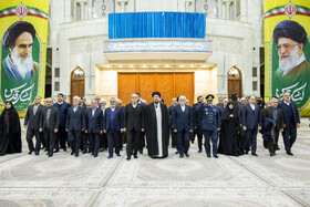 تجدید میثاق هیات دولت با آرمان های امام راحل