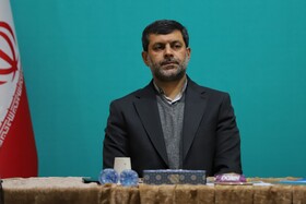 مهراب داوری ، معاون امنیتی استاندار آذربایجان شرقی در نشست خبری استاندار آذربایجان شرقی