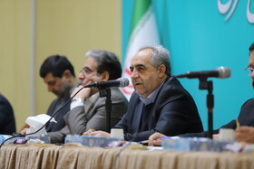 بهرام سرمست، استاندار آذربایجان شرقی در نشست خبری استاندار آذربایجان شرقی