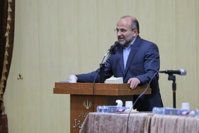 اصغر زارع کهنمویی، مدیر روابط عمومی استانداری آذربایجان شرقی در نشست خبری استاندار آذربایجان شرقی