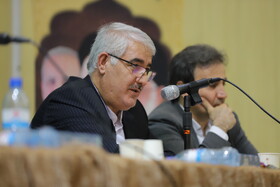 داوود گرشاسبی، فرماندار تبریز در نشست خبری استاندار آذربایجان شرقی