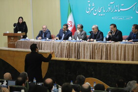 نشست خبری استاندار آذربایجان شرقی