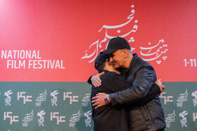 فتوکال فیلم غوطه‌ور در روز اول چهل و چهارمین جشنواره فیلم فجر