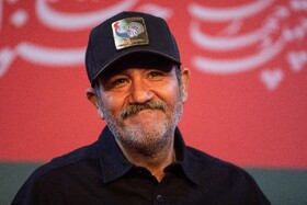 مهران غفوریان در فتوکال فیلم غوطه‌ور در روز اول چهل و چهارمین جشنواره فیلم فجر