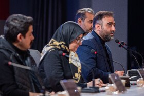 نشست خبری انیمیشن «نگهبانان خورشید» به کارگردانی عماد رحمانی و مهرداد محرابی