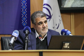 محمدجواد کولیوند، استاندار سمنان در نشست خبری با خبرنگاران