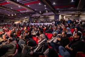 نشست خبری فیلم «غوطهور» به کارگردانی محمد جواد حکمی