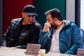 نشست خبری فیلم «غوطهور» به کارگردانی محمد جواد حکمی